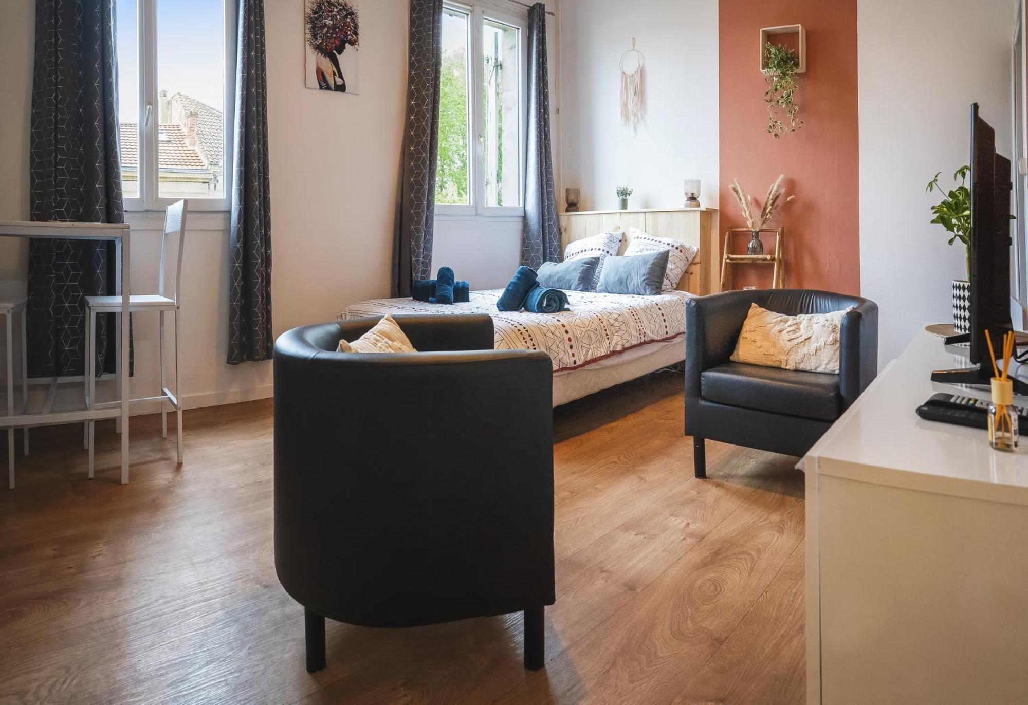 Apartamento Le Petit Chez Vous - T1 Bergerac -2 Pers Exterior foto